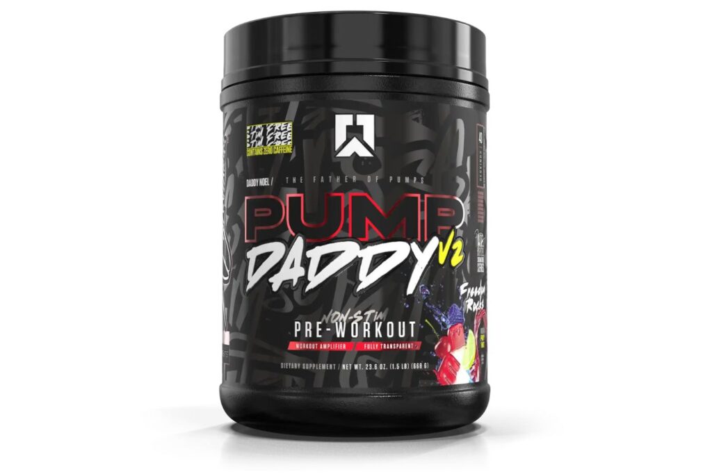 Pump Daddy V2 Non Stim Pre-workout 