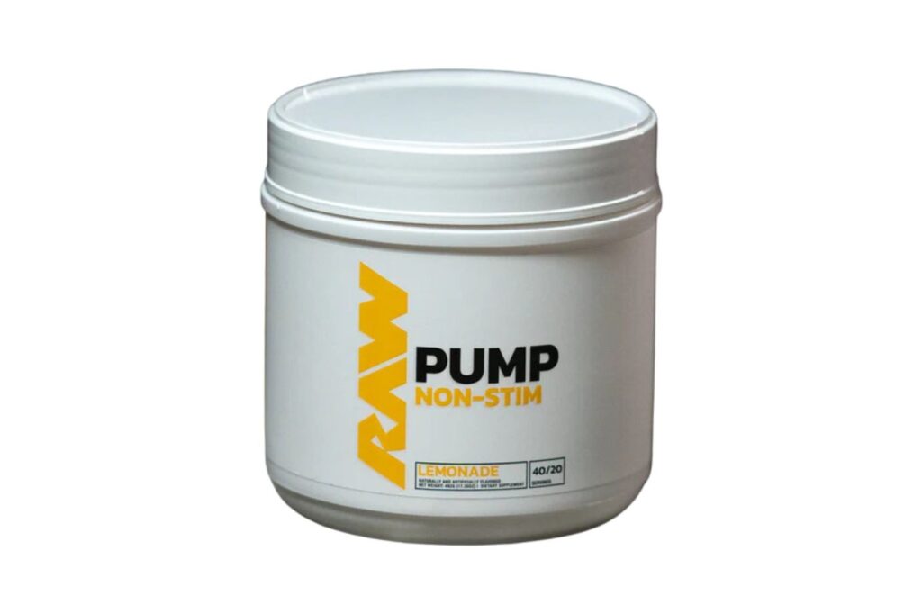 Raw Pump Non-stim Pre-workout  