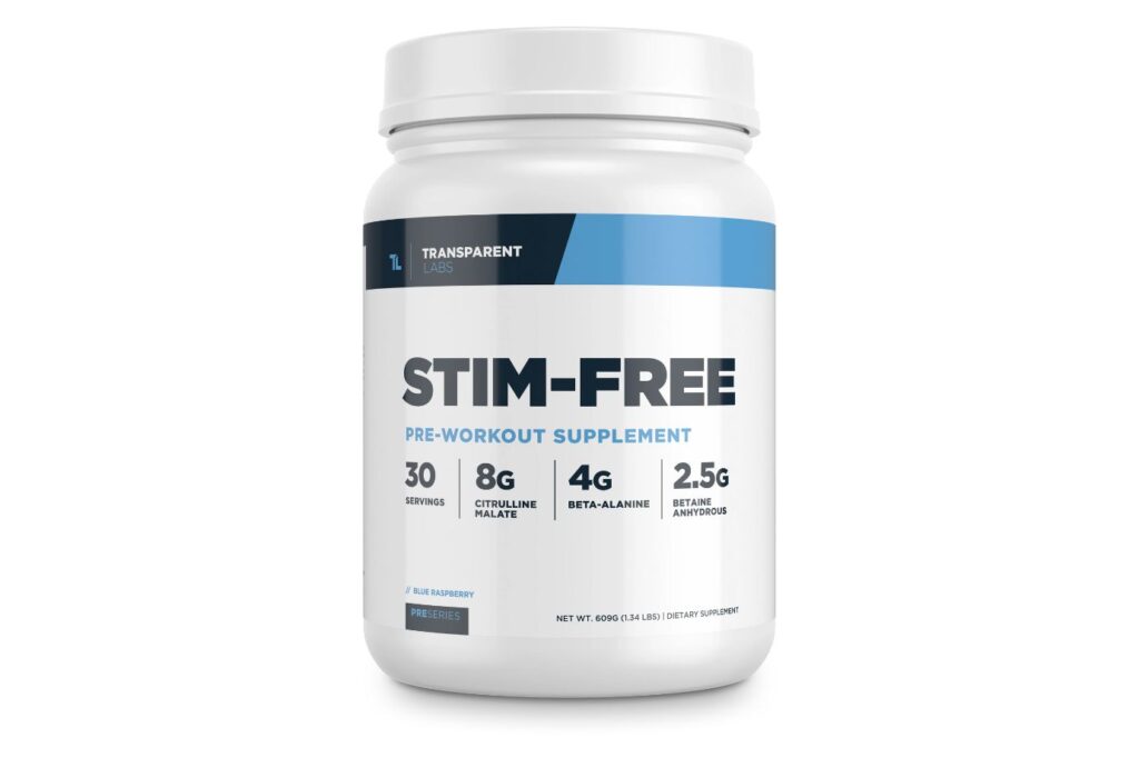 Transparent Labs Non-Stim Pre-workout